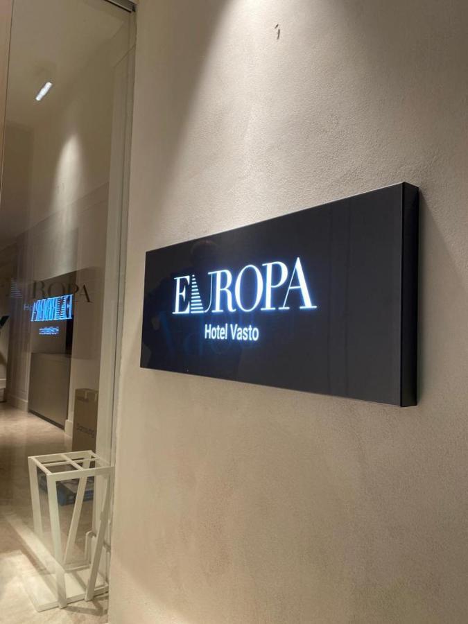 Europa Hotel Vasto Esterno foto